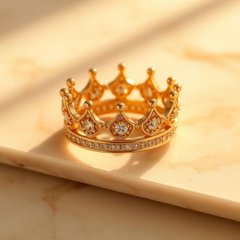 Anillo Corona Zirconia